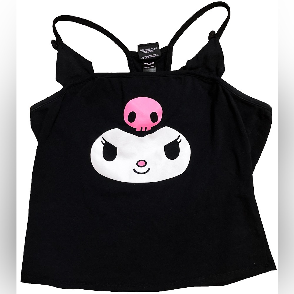Hot Topic Kuromi Bat Wing Plus Size Tank Top Gently Used